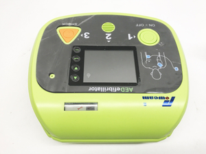 AED便携式除颤器，带有屏幕和心电图，自动外部除颤器